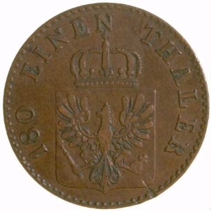 Münze, 2 Pfennig, 1846