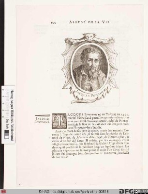 Bildnis Jacopo Carrucci (Carucci), gen. il Pontormo