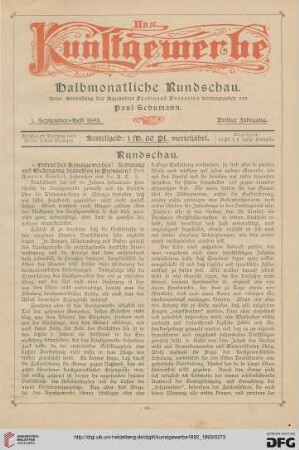 1. September-Heft 1893