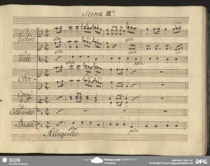 Cavatina: "Tutto amabile e galante"