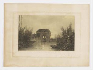 Haus am See mit Booten