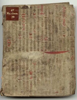 Collectanea chymica 1559, lat. und dt.