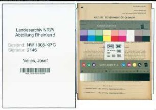 Entnazifizierung Josef Nelles , geb. 16.02.1898 ()