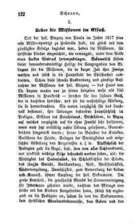 122-140 Ueber die Missionen im Elsaß