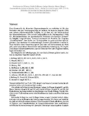 Vorwort