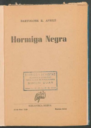 Hormiga negra