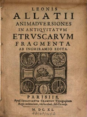 Animadversiones in Antiquitatum Etruscarum Fragmenta