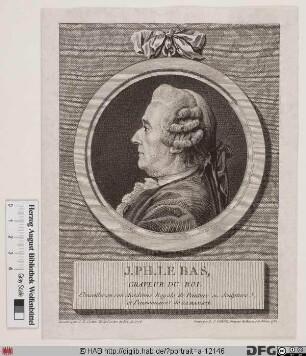 Bildnis Jacques-Philippe Le Bas (Lebas)
