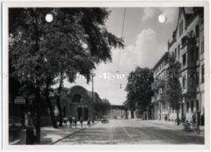 Potsdam, Bahnhof Charlottenhof und Luisenstraße