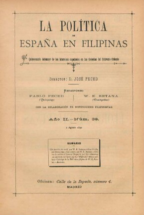 Núm. 39. 2 Agosto 1892