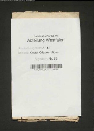 Kloster Odacker ./. Stadt Hirschberg wegen strittiger Ländereien und Verderbens von Klostergründen.