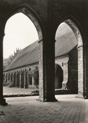 Kloster Chorin, westlicher Kreuzgang