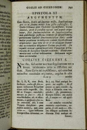 Epistola XI - Epistola XVII
