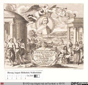 Bildnis Martin Opitz (1627 von Boberfeld)