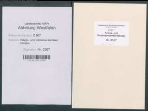 Erblicher Verkauf der Heimser Mühle (Amt Schlüsselburg) - Band 1
