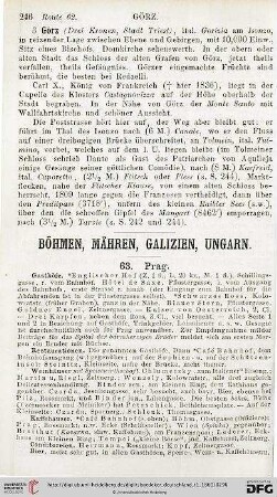 Böhmen, Mähren, Galizien, Ungarn