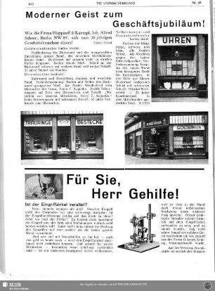 Moderner Geist zum Geschäftsjubiläum!