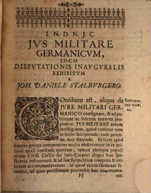 Ius Militare Germanicum