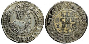 3 Schilling, Schleswig-Holstein, Königliche Linie, Christian IV. (1588 - 1648)