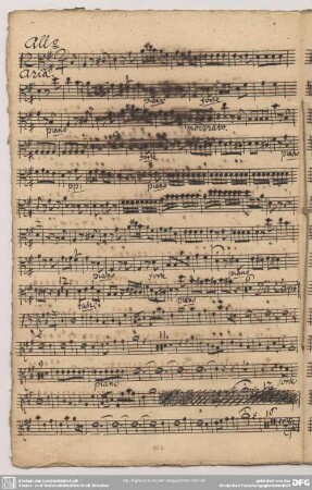 13. Anonymus, Suiten, A-Dur 