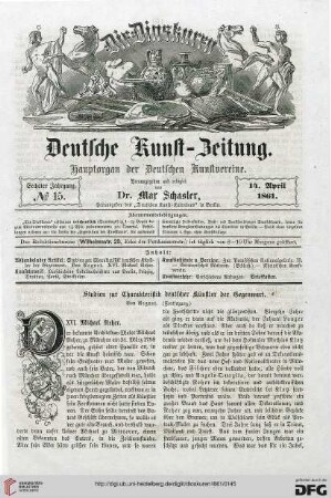 Nr. 15 (14. April 1861)