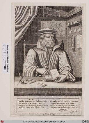 Bildnis Johannes Sleidanus (eig. Johann Philippi)