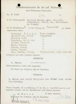 Maier, Gertrud