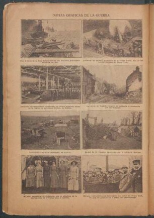 Notas gráficas de la guerra - [Ilustración]