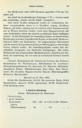 4. Karten-Abteilung