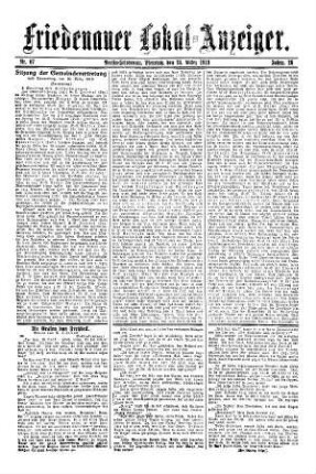 Nr. 67, 25.03.1919