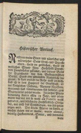 Historischer Verlauf