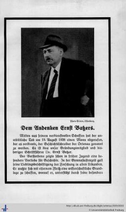 Nachrufe und Jahresschau