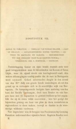 Hoofdstuk VII. Gamar te Pamatton ...