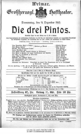 Die drei Pintos