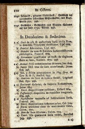 In Duodecimo & Sedecimo