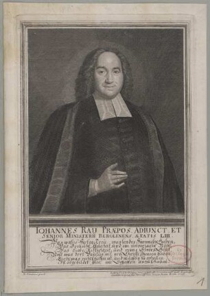 Bildnis des Iohannes Rau