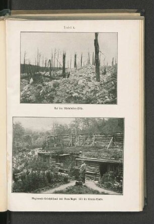 Regiments-Gefechtsstand des Gren.Regts. 123 im Crurie-Walde.