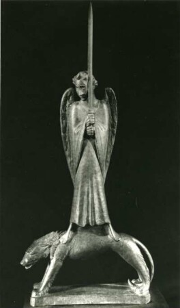 Ernst Barlach, Der Geistkämpfer, Bronze, 1928, Nikolaikirche, Kiel