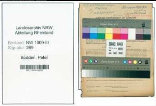 Entnazifizierung Peter Bodden , geb. 14.12.1896 (Landwirt)