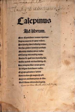 Dictionarium latinum