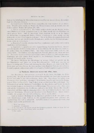 e) Mastdarm, Intestinum rectum und After, Anus.
