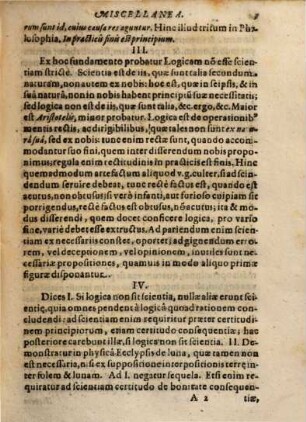 Disputatio miscellanea, ex omnibus fere partibus philosophiae
