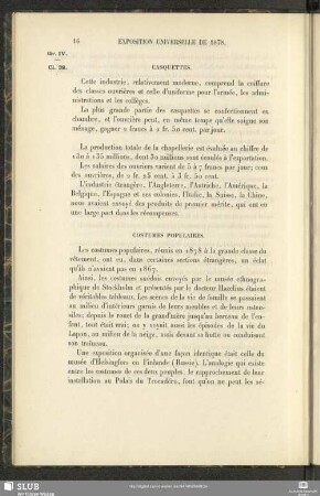 Costumes Populaires