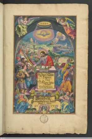 Biblia, Das ist: Die gantze H: Schrifft Alten vnd Newen Testaments