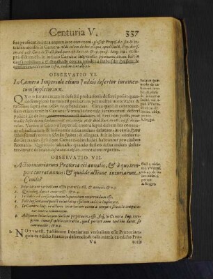 Observatio VII. Actio iniuriarum Praetoria est, annalis, et à quo tempore currat annus: et quid de actione iniuriarum Civili?