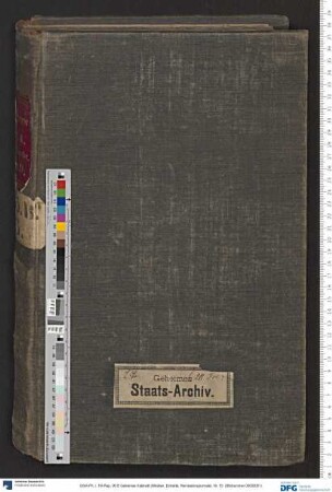 Kabinettsorders vom 1. Januar 1754 - 30. Dezember 1754 (Abschriften)