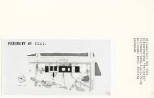 Kulturzentrum [Freizeit], Berlin-Wedding (Diplomarbeit bei Peter Poelzig): Lageplan 1:500