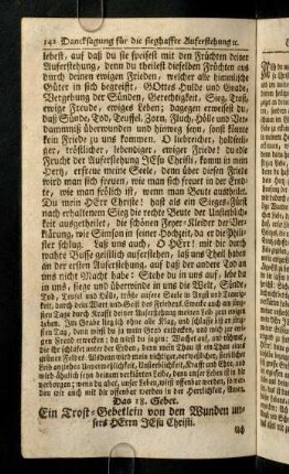 142-155, Das 18. - 23. Gebet