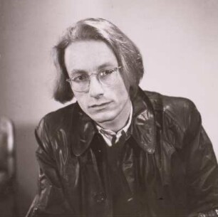 Porträt Hans Neubert (1924-2011; Maler, Bildhauer)