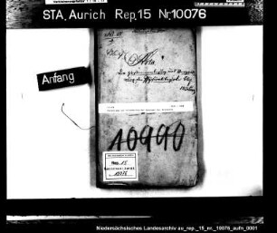 Vorschläge zur Veränderung der Sprengel der Amtsärzte